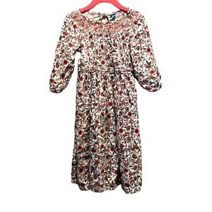 Old Navy Girl’s Floral Bohemian Peasant Style Dress Size 4T